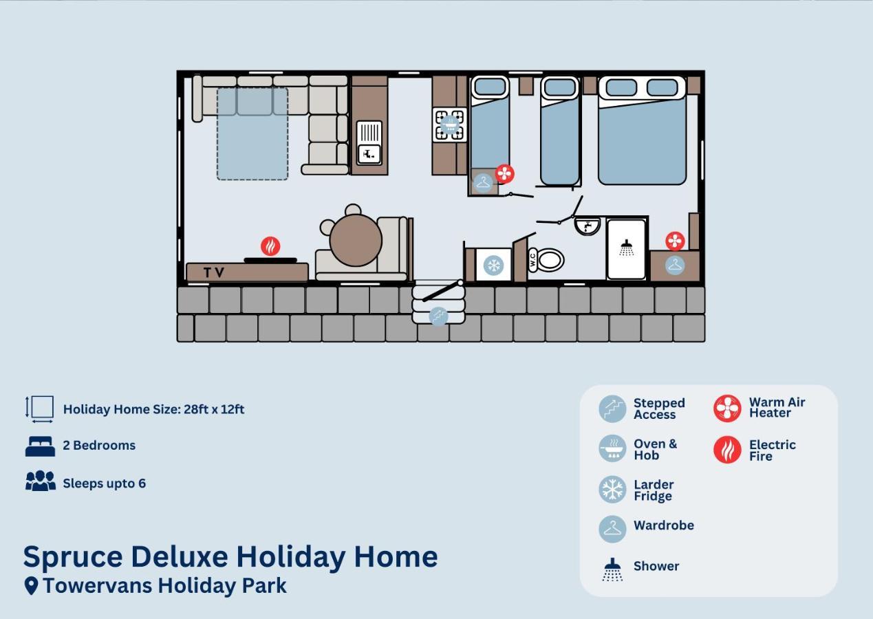 Spruce Deluxe Holiday Home 마블소프 외부 사진